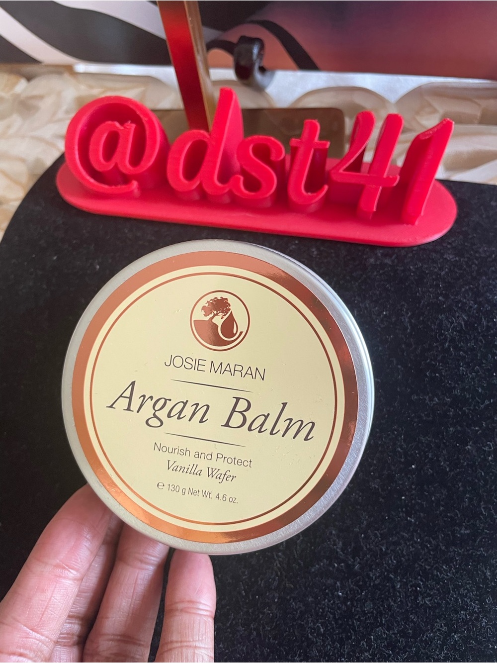 JOSIE MARAN Argan Balm - Vanilla Wafer (Cream, Brown)